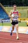 Lewis Moses (Gateshead) 1500 metres, 2014 Sainsbury's British Championships. Photo: David T. Hewitson/Sports for All Pics